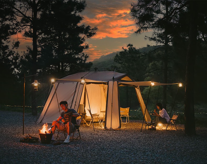 lều cắm trại thú vị
